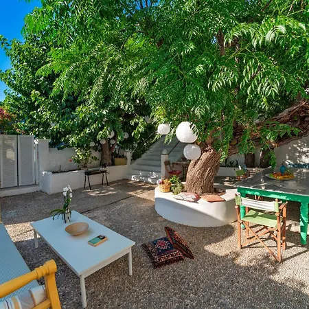 Villa Casa Angelina Lindian House With Large Garden Lindos (Rhodes)